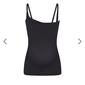 Skims fits everybody maternity tank onyx XXS